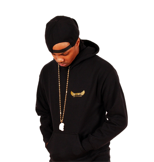Black & Gold FlyOff Hoodie