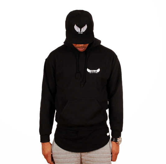 Black & White FlyOff Hoodie