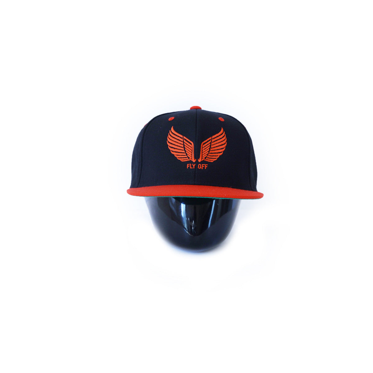 Black & Red FlyOff Cap