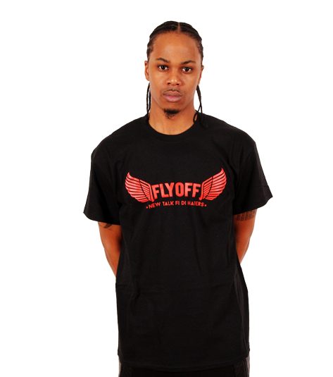 Black & Red FlyOff T-Shirt