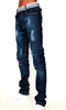 Navy Blue FlyOff Jeans