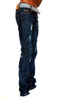 Navy Blue FlyOff Jeans